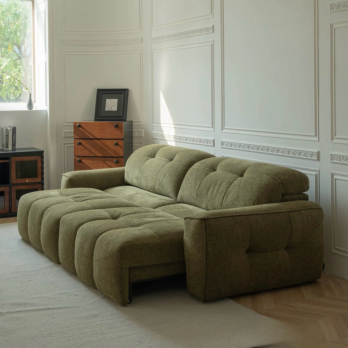CloudNest sofa angled side view