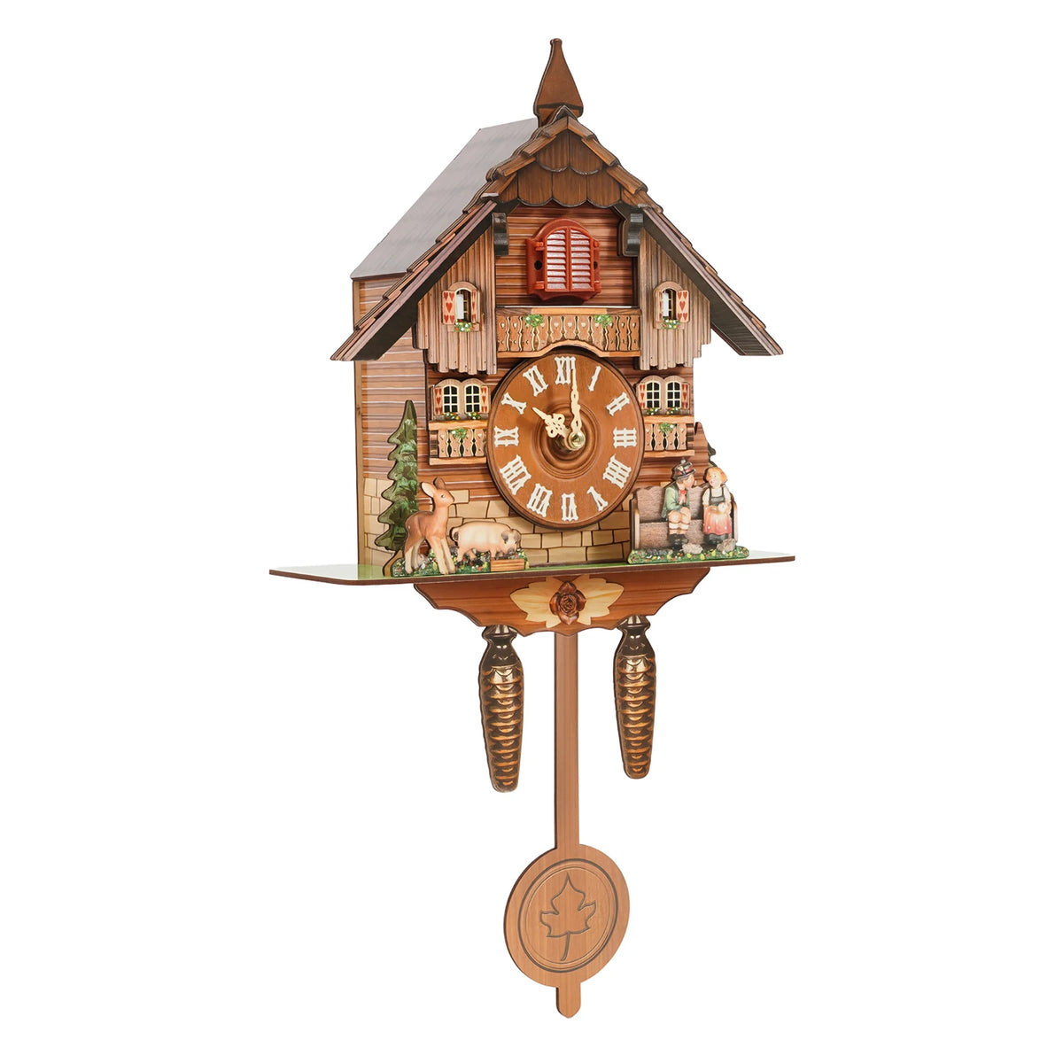 Cuckoo clock detail