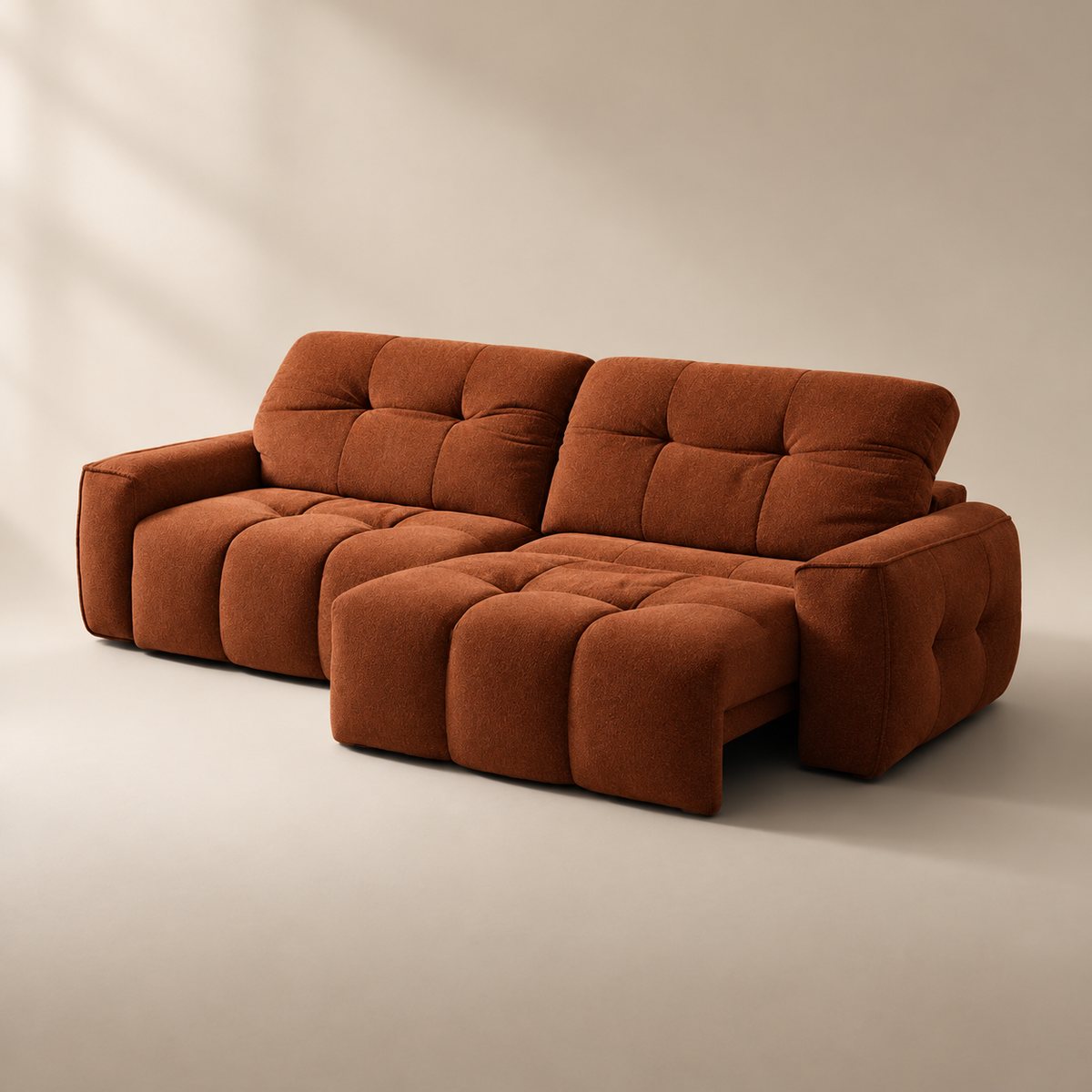 CloudNest sofa in Cloudsoft Weave Spiced Copper CW01 — upholstery colour preview