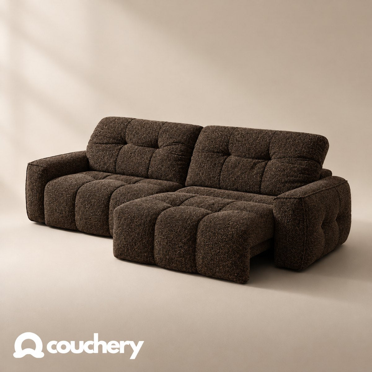 CloudNest Loft Bouclé Espresso LB08 colour preview