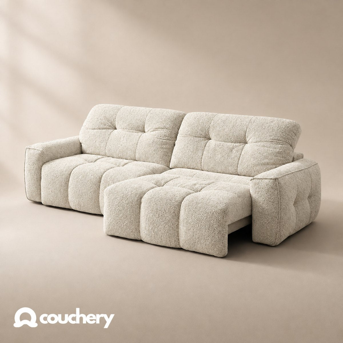 CloudNest Loft Bouclé Warm Ivory LB02 colour preview