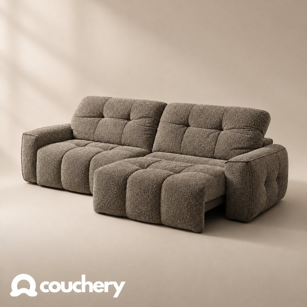 CloudNest Loft Bouclé Warm Taupe LB05 colour preview