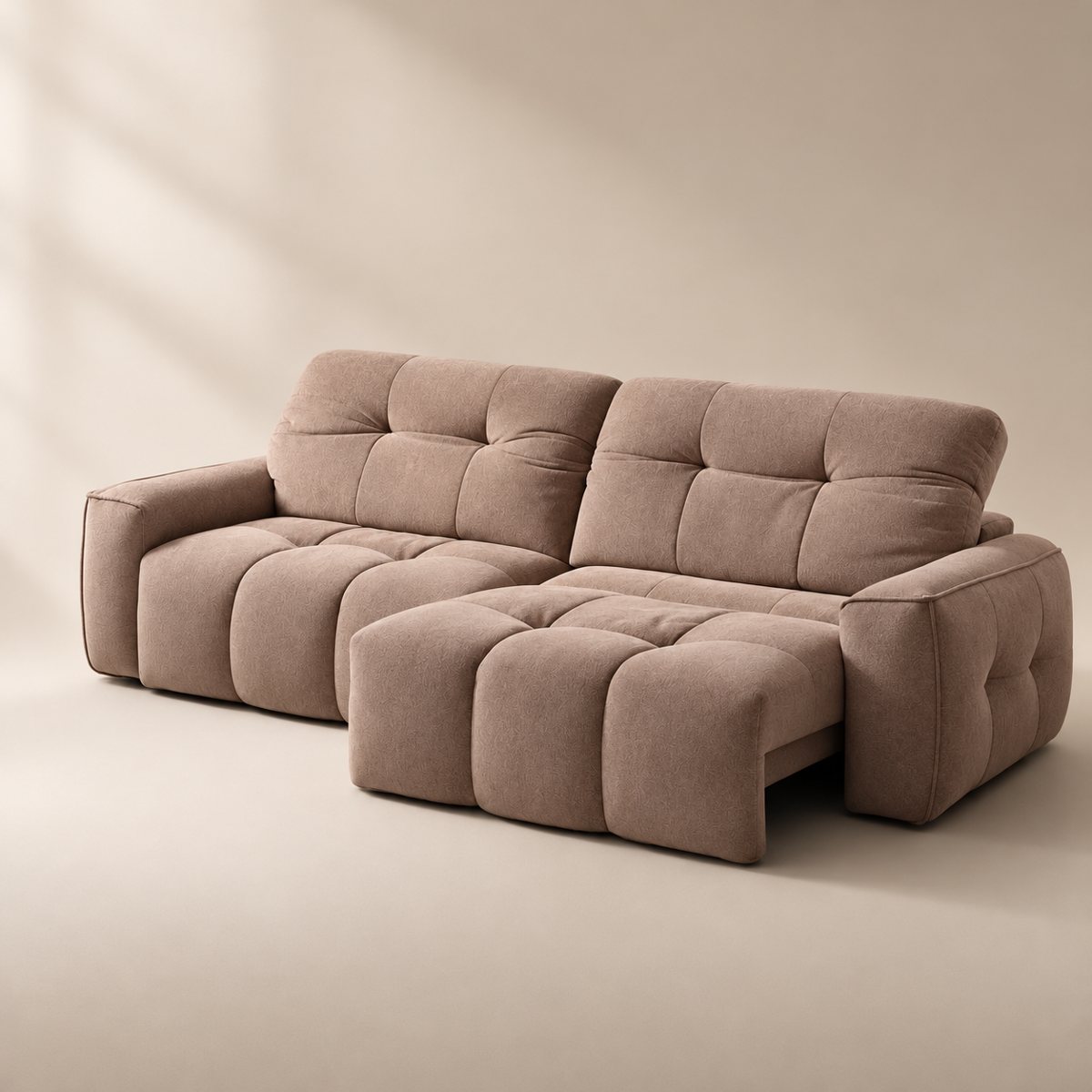 Cloudnest sofa in Velour Suede Rose Taupe VS20 — upholstery colour preview