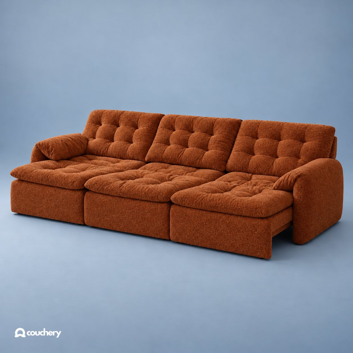 LumaNest Loft Bouclé Burnt Sienna LB11 colour preview
