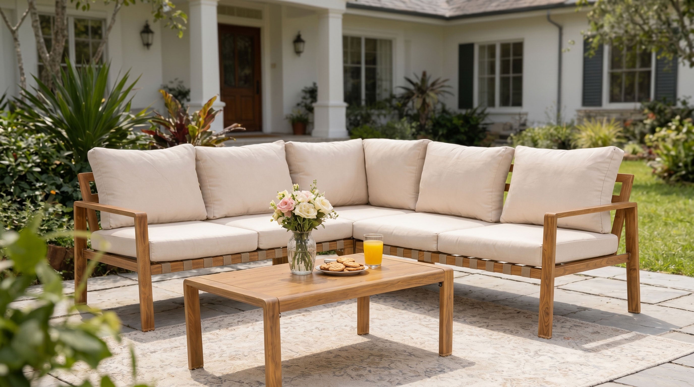 Meet the Outdoor Collection: Sofas Built to Live Outside