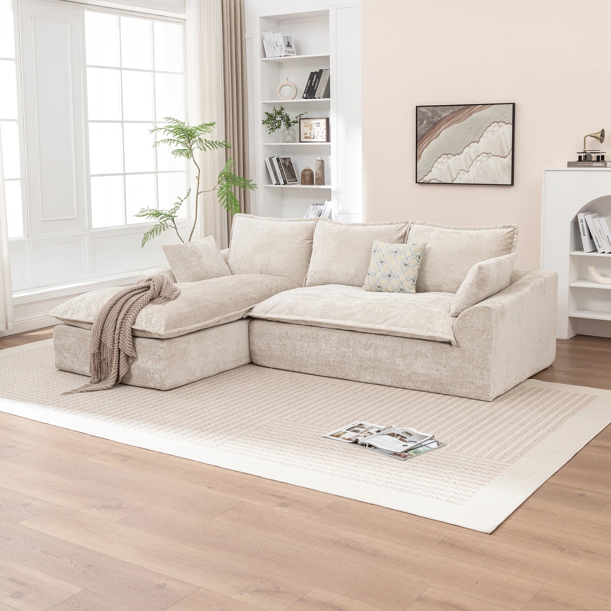 Cloud L-Shape Modular Sofa 103