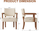 Armchair dimensions: 32.6 in high, 18.1 in seat height, 23.6 in deep