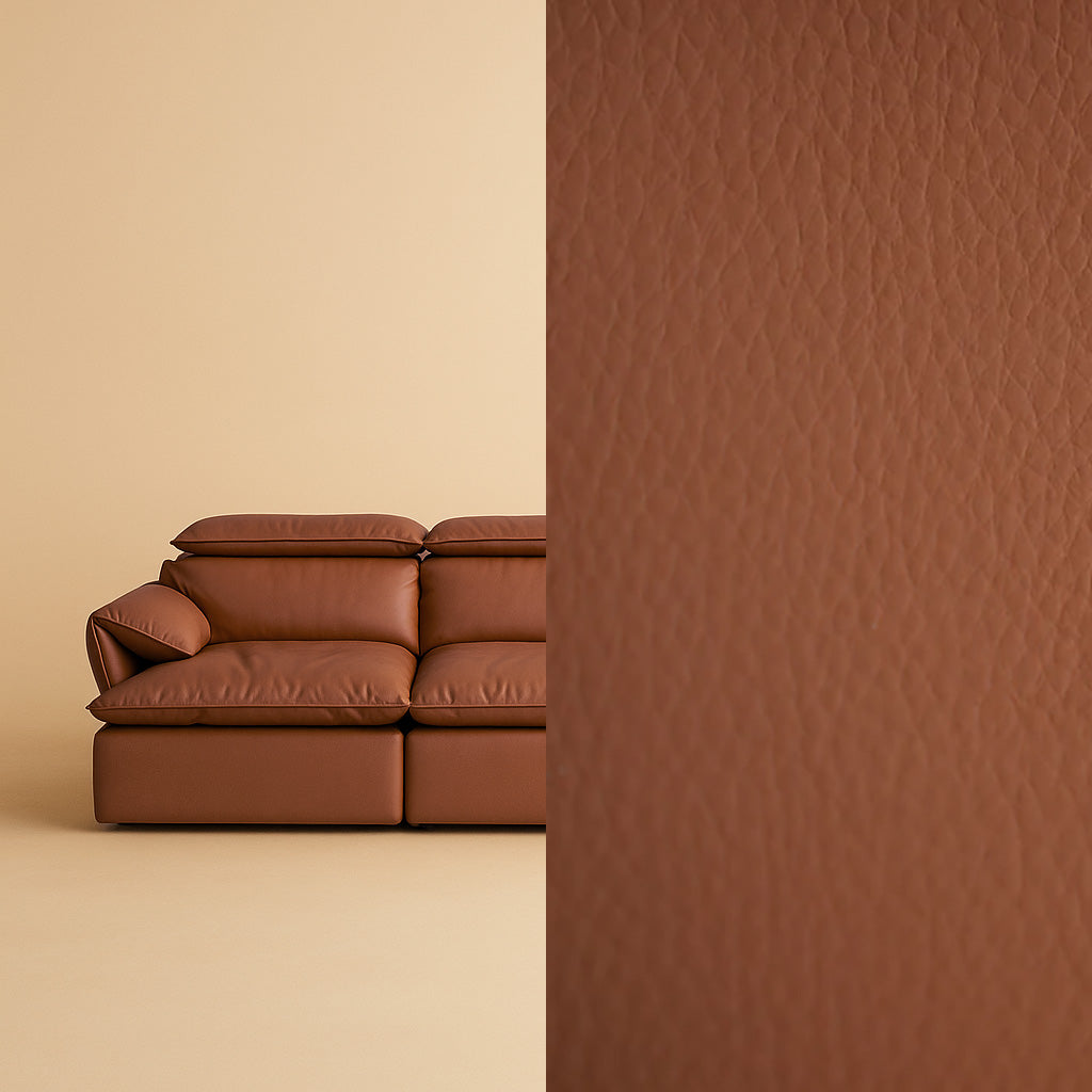 Eco Genuine Leather | Terracotta Brown