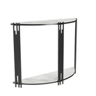 Half moon console table frame