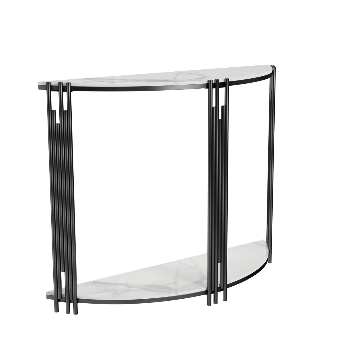 Half moon console table frame