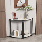 Half moon console table