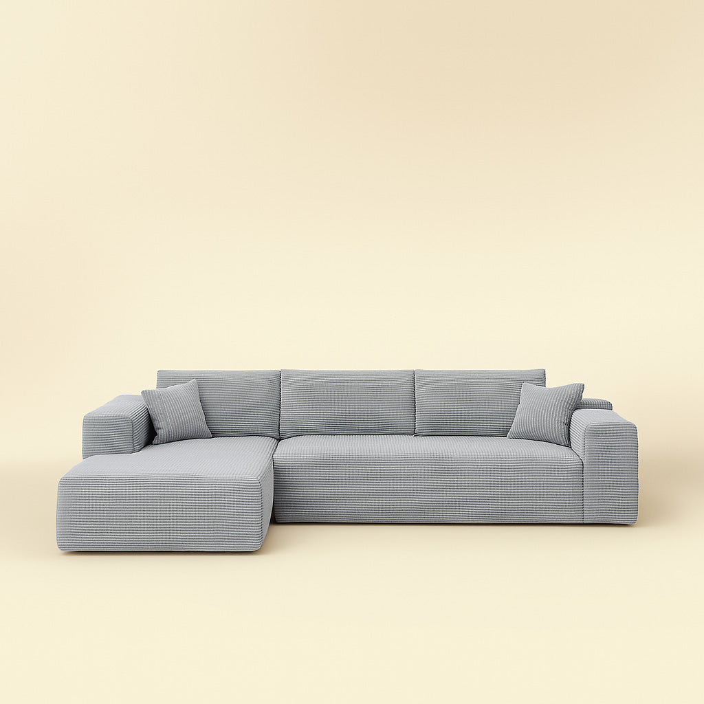 ShiftLounge L-Shape PackSavvy Chaise Sofa | Sofa in a Box | Couchery