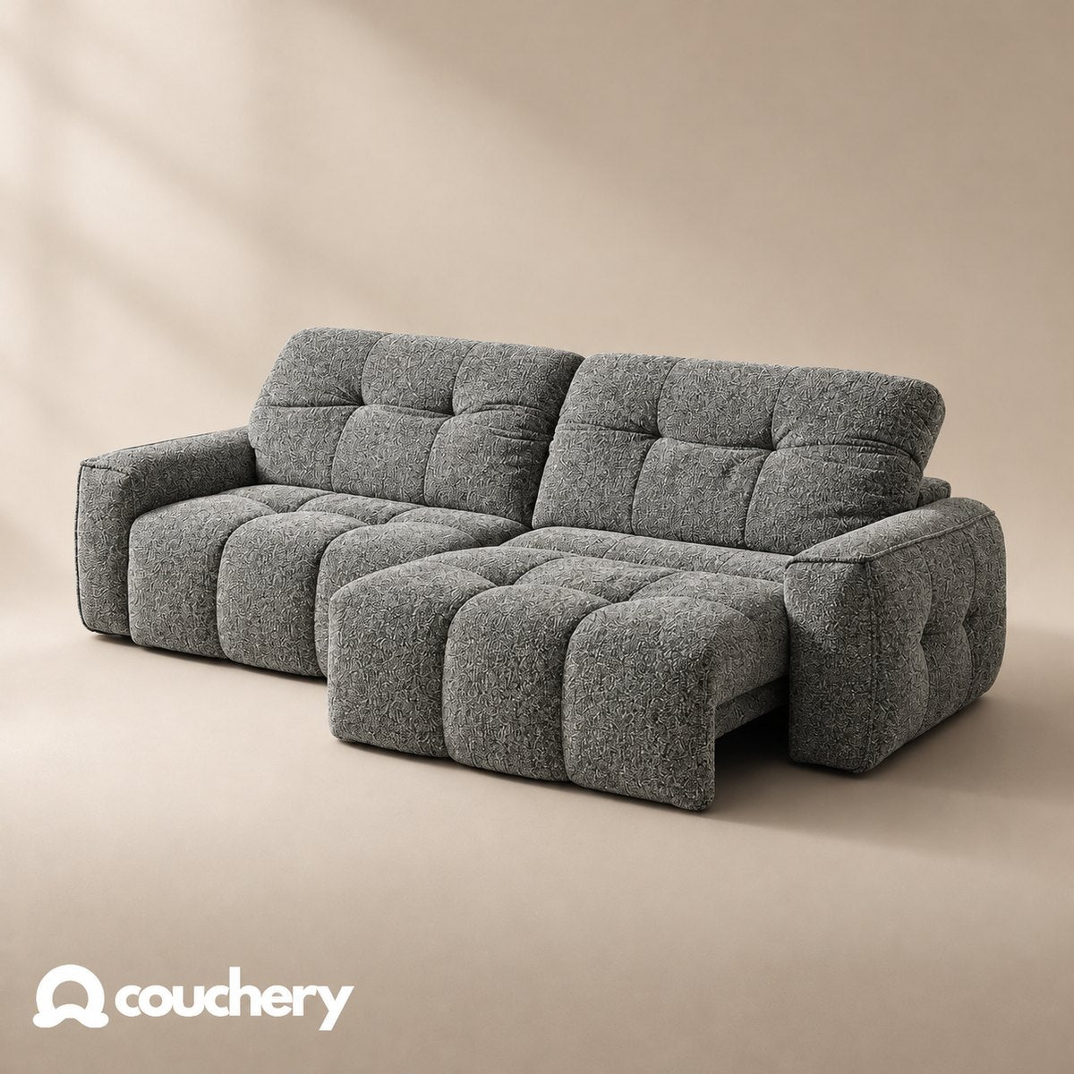 CloudNest Loft Bouclé Ash Grey LB22 colour preview