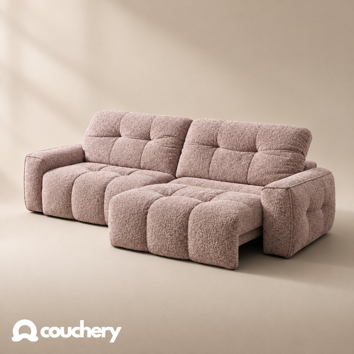CloudNest Loft Bouclé Blush LB09 colour preview