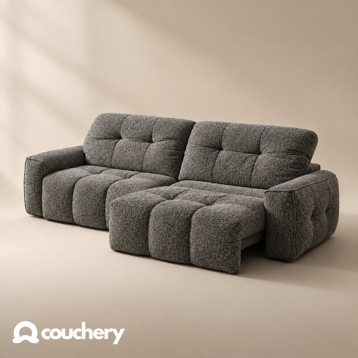 CloudNest Loft Bouclé Pewter LB21 colour preview