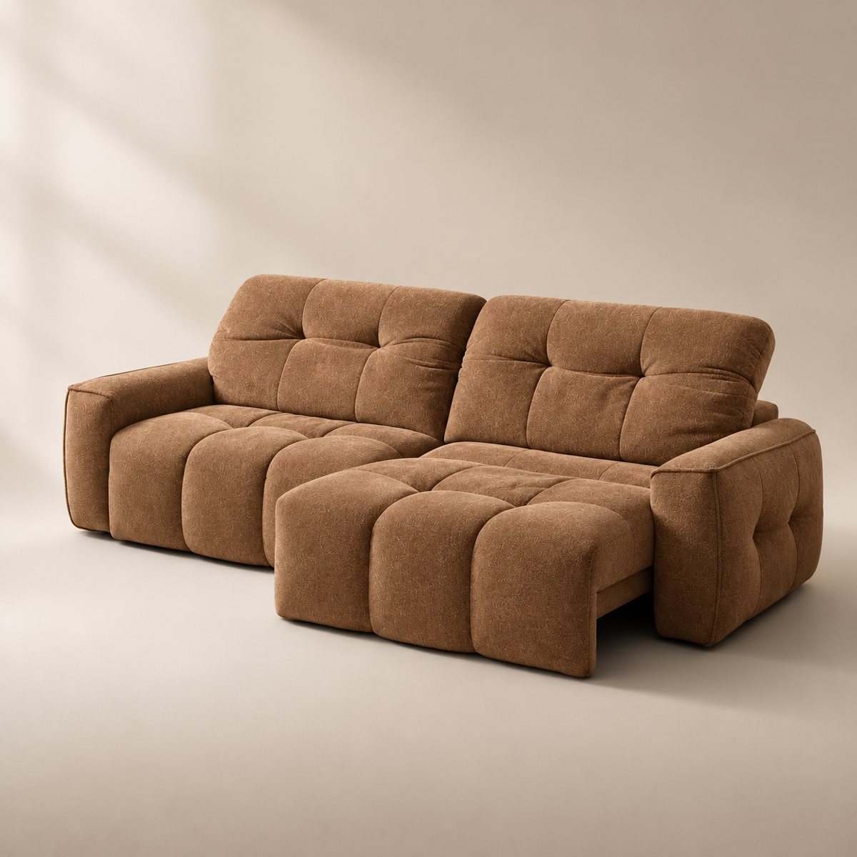 Cloudnest sofa in Velour Suede Desert Sand VS02 — upholstery colour preview
