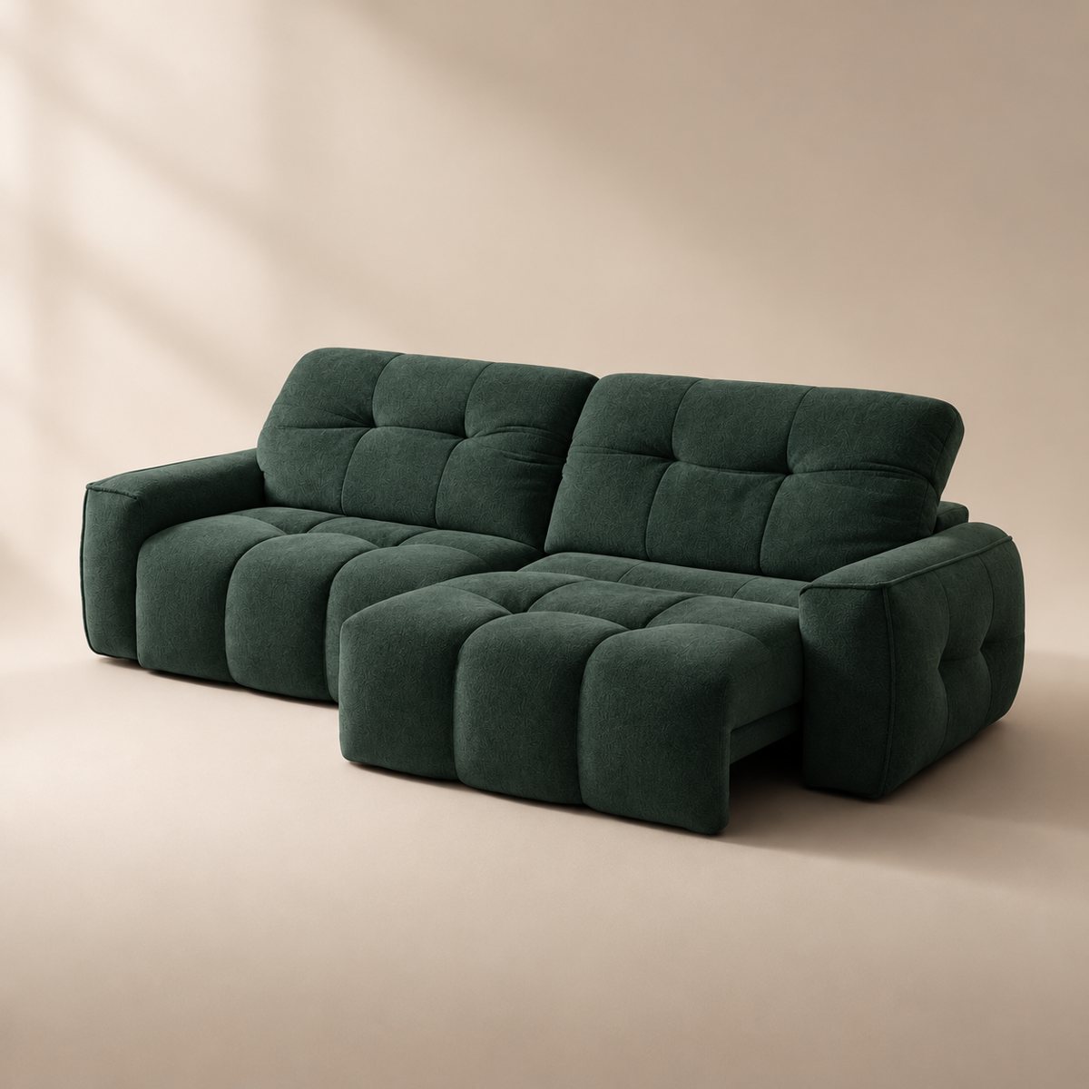 Cloudnest sofa in Velour Suede Forest Shadow VS16 — upholstery colour preview