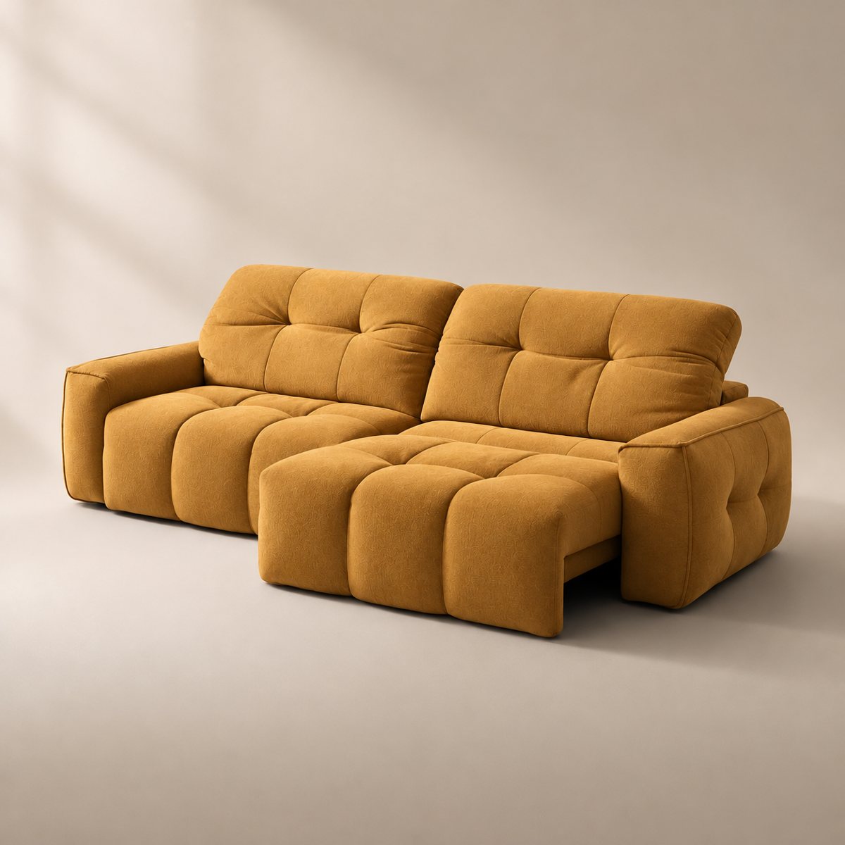 Cloudnest sofa in Velour Suede Golden Ochre VS18 — upholstery colour preview