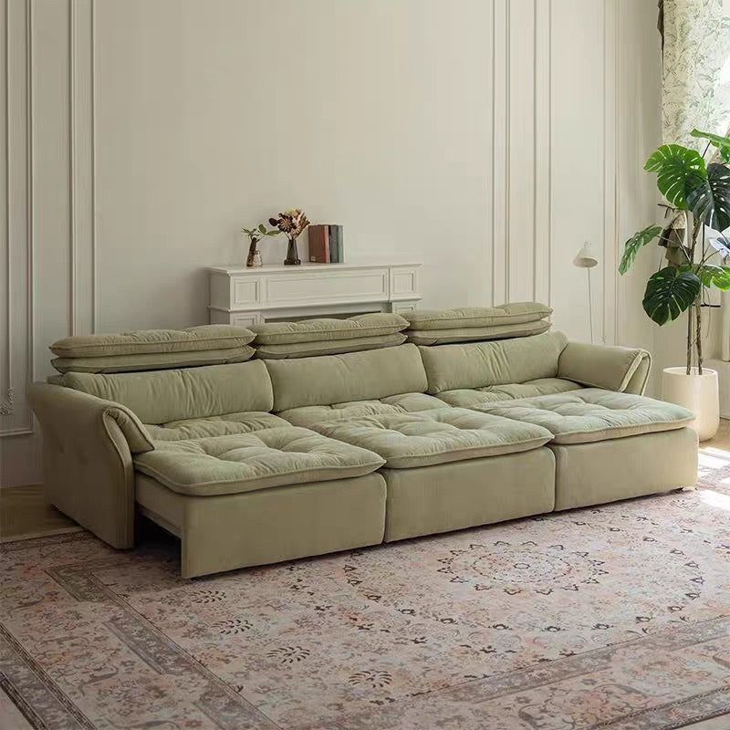 LuxeNap sofa in Sage Moss — Chenille Fabric colour preview