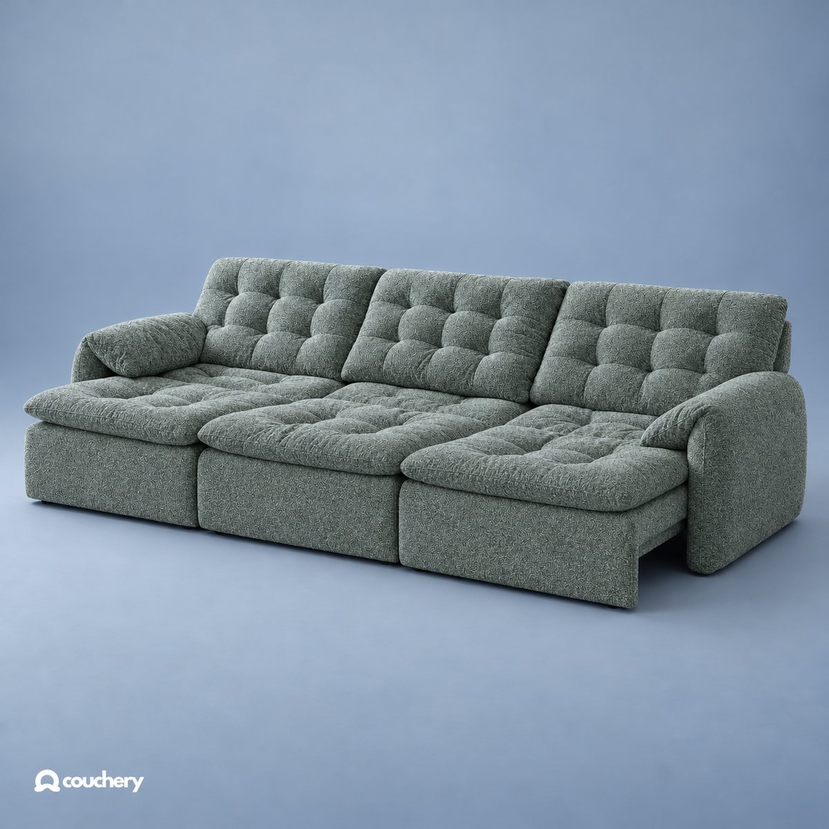 LumaNest Loft Bouclé Eucalyptus LB14 colour preview