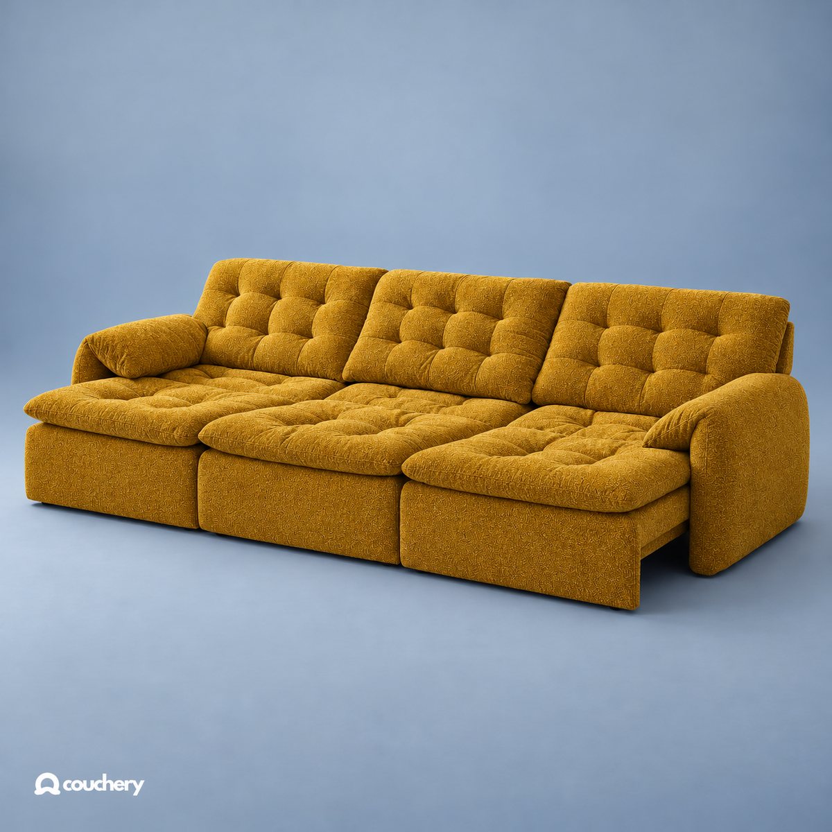 LumaNest Loft Bouclé Ochre Gold LB10 colour preview
