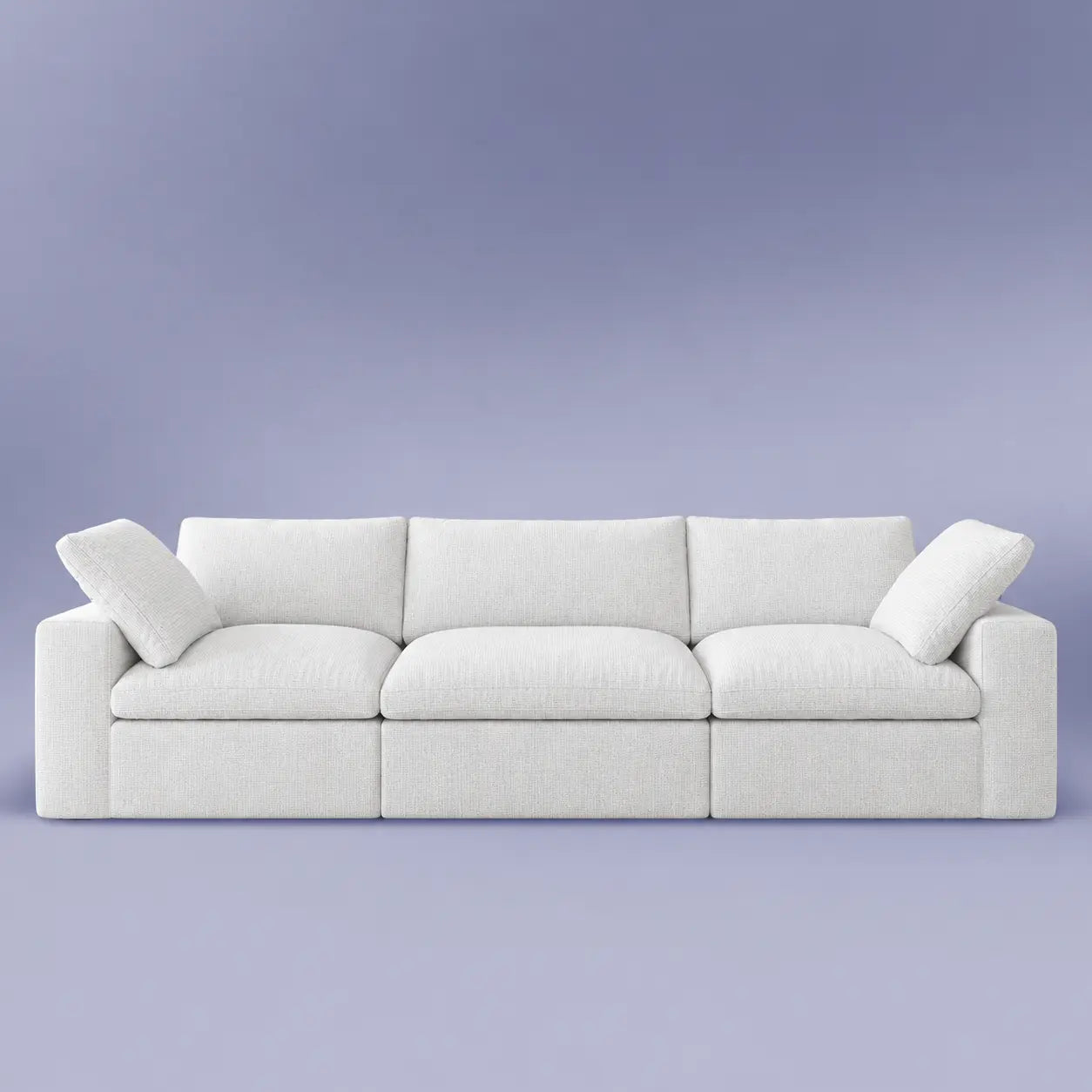 Cloud Modular PackSavvy Sofa — FlexSoft 638 Series | Snow White